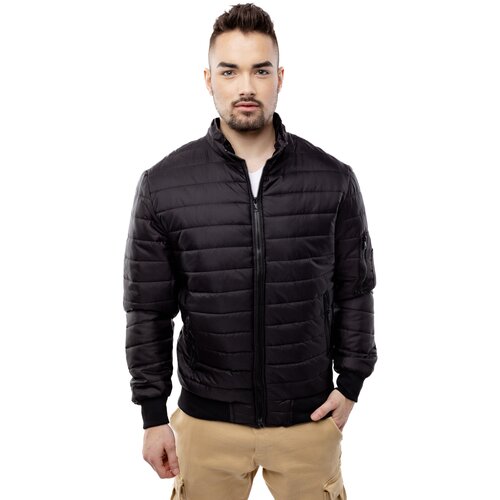 Glano Men's Quilted Jacket - black Cijene
