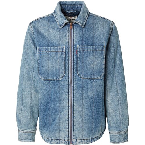 Levi's Prehodna jakna 'Kyren Overshirt' moder denim Cene