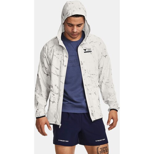 Under Armour White Men&amp;#039;s Patterned Rock Sports Jacket Slike