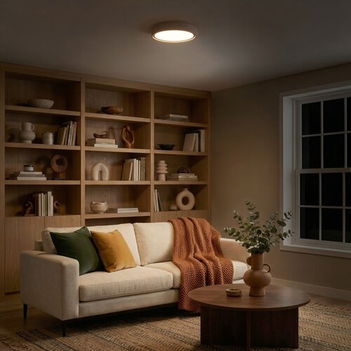  Brilagi - LED plafonjera MATTEO LED/24W/230V prečnika 31 cm taupe Slike