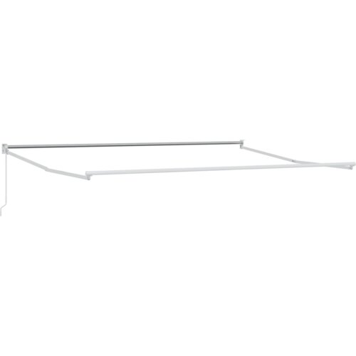 vidaXL Ručna uvlačiva tenda Višebojna pruga 450x300 cm Cijene