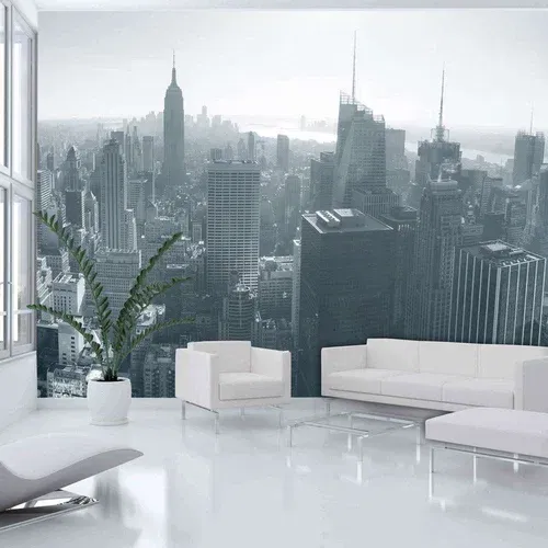  tapeta - New York City skyline black and white 300x231