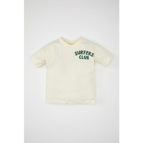 Defacto Baby Boy Printed Short Sleeve T-Shirt Slike