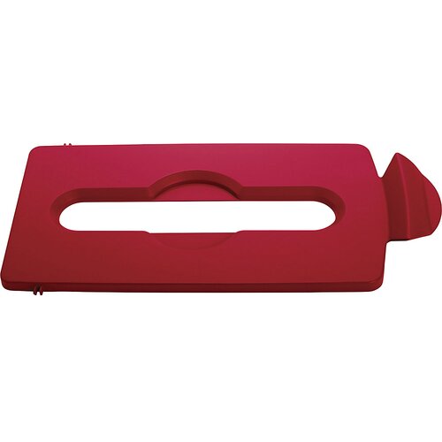 Rubbermaid Pokrov, reža za vstavljanje, rdeče barve Cene