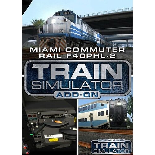 Steam train simulator - miami commuter rail F40PHL-2 loco (dlc) key global Cene