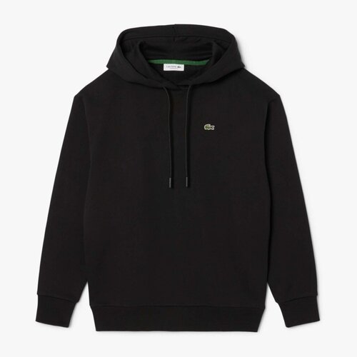 Lacoste OVERSIZED FLEECE HOODIE Crna Cijene