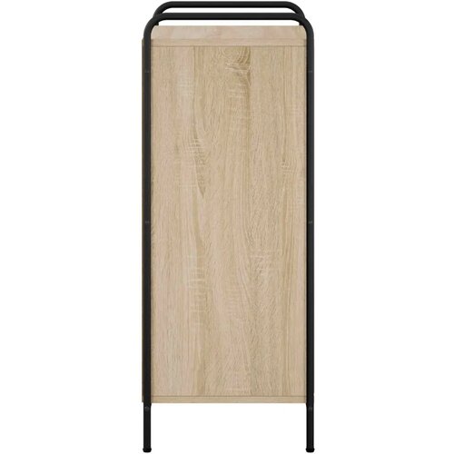  Ormar za cipele 51 x 36 5 x 93 cm Konstruirano drvo - Hrast sonoma 51 x 36 5 x 93 cm 4 etaže s vratima Slike