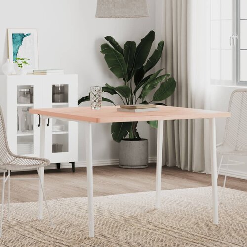 VidaXL Stolna ploča 90 x 90 x 2,5 cm četvrtasta od masivne bukovine Slike
