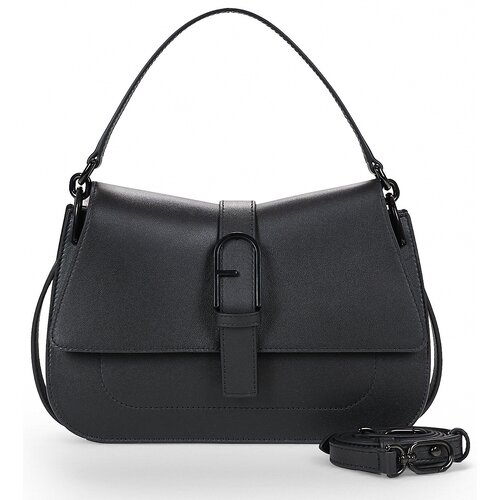 Furla Ročne torbice FLOW M TOP HANDLE Črna Slike