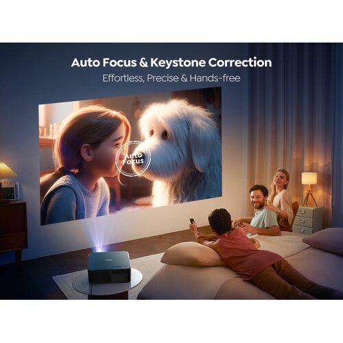 Yaber K2s LCD projektor Domači kino Smart TV Wi-Fi 6 NFC 800 ANSI lumnov, (20970495) Slike