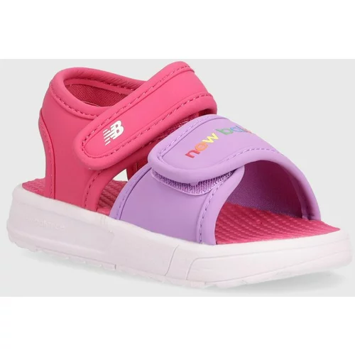 New Balance Otroški sandali SIA750D3 vijolična barva