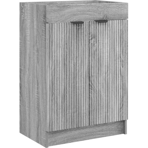 vidaXL Omarica pod umivalnikom Siva Sonoma 78,5 x 37,5 x 81 cm, (5000246285) Cene