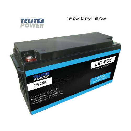telitpower 12V 230Ah TPB-LFP12230 LiFePO4 akumulator ( P-1822 ) Slike