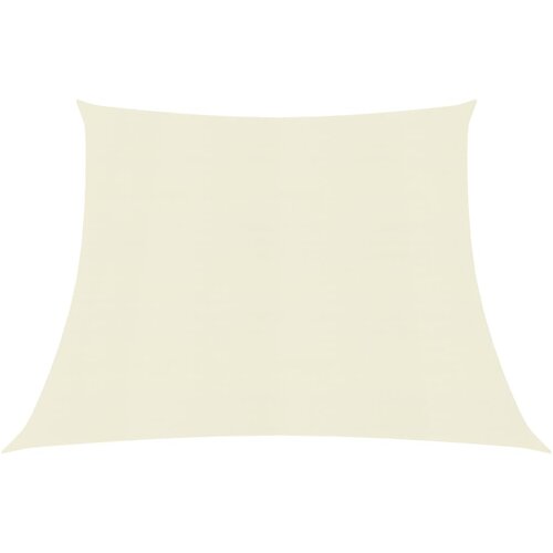 VidaXL Jedro za za&amp;scaron;titu od sunca 160 g/m&amp;sup2; krem 4/5 x 3 m HDPE Slike