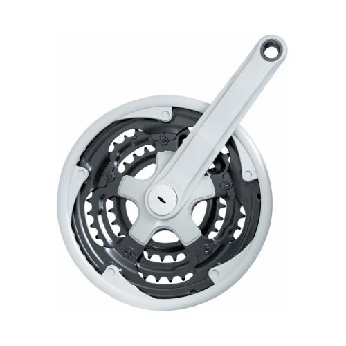  *SREDNJI POGON MTB 28/38/48T 170MM SIVI Slike