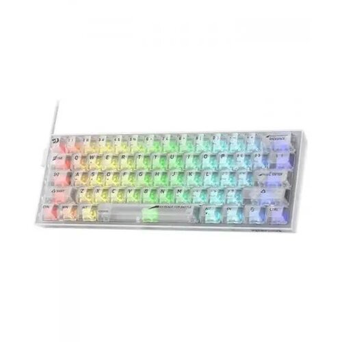 Redragon Mehanicka Gaming Tastatura Fizz K617 CT RGB White Slike