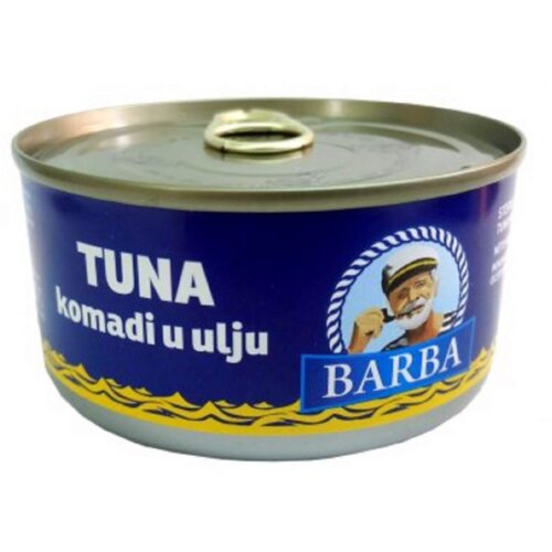  Tunjevina BARBA komadi u ulju 170g Cene