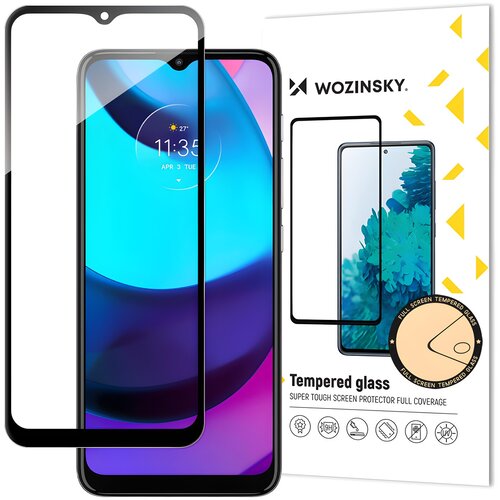 Wozinsky za&scaron;čitno kaljeno steklo za Motorola Moto E20 - Črna Cene