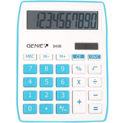 Genie Kalkulator 10-mestni 840 b moder Slike