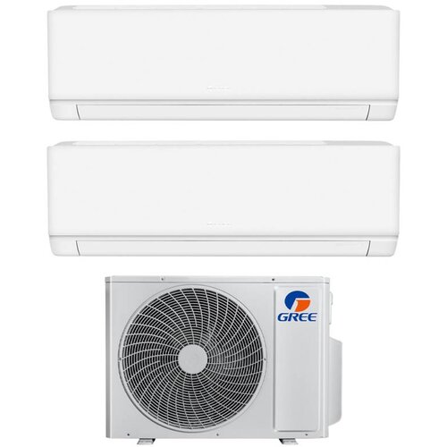 Gree multisplit dvojček 2 x notranja GWH09AWCXB-K6DNA1A 2,7kw Cosmo WiFi / 1 x zunanja GWHD(18)NK6LO 5,3kw - Cene