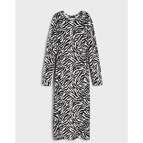 Sinsay Midi haljina s leopardskim uzorkom Slike