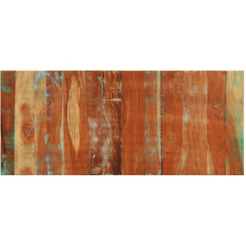  Pravokutna stolna ploča 60 x 140 cm 25 - 27 mm obnovljeno drvo Slike