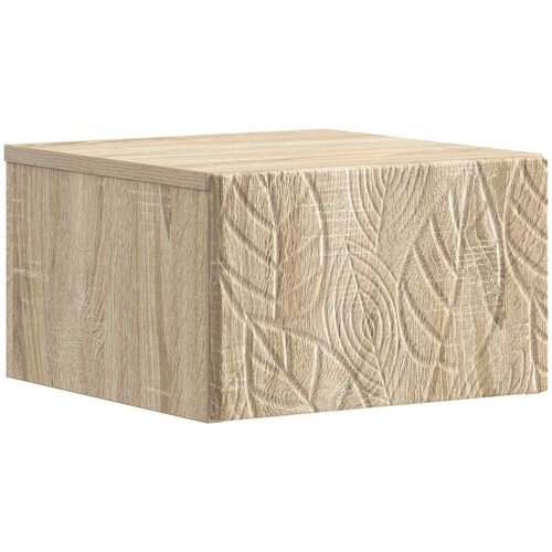 vidaXL Stenska stranska miza Sonoma hrast 34,5 x 33 x 20 cm, (5000247432) Cene