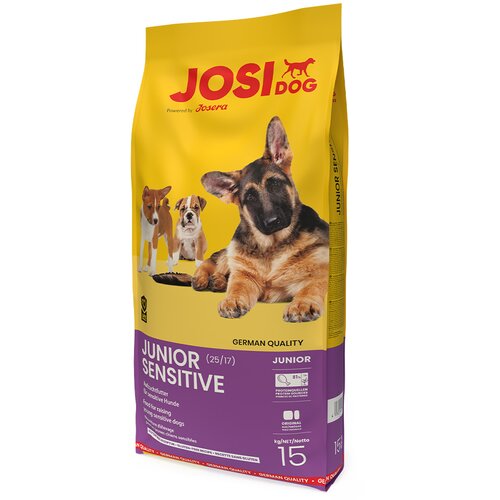 JosiDog Junior Sensitive - Varčno pakiranje: 2 x 15 kg Cijene
