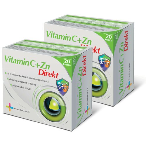 Direkt vitamin c direct + cink 20 kesica 1+1 gratis Cene