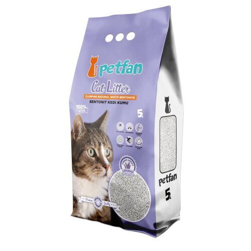 HOBBY Pijesak za mačke 5l Pet Fan Lavanda Slike