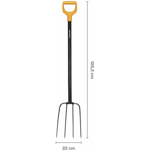 Fiskars Solid vile za kompost 126,2 x 22 cm, D-ručka Slike