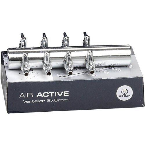 FIAP Air Active razdelilnik 8 x 4 mm kromiran 2957, (20641472) Slike