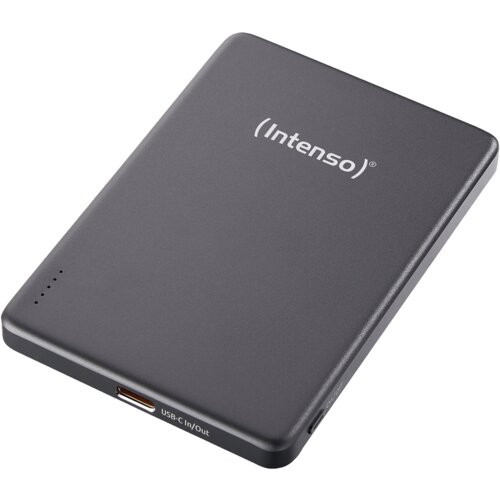 Intenso Prijenosni punjač za mobitele i tablete 5000 mAh, bežični, Powerbank MW5000, sivi Cijene