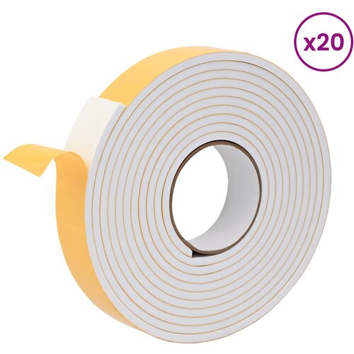  Samoljepljiva pjenasta traka 20 pcs Bijela 40mm x 5m CR pjena Slike