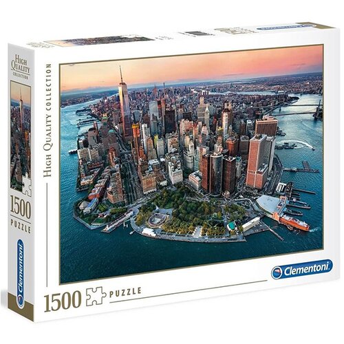 Clementoni puzzle Njujork Menhetn 1500 delova 35541 Slike