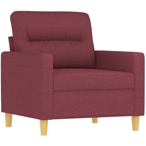 vidaXL Fotelj vinsko rdeč 60 cm blago, (20910048) Cene