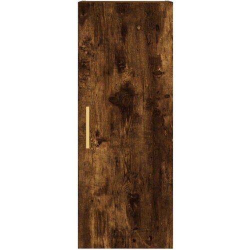 vidaXL Visoka omara dimljeni hrast 34,5x34x180 cm inženirski les Cene