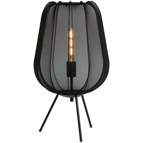 Light & Living Črna namizna svetilka (višina 60 cm) Plumeria - Light & Living