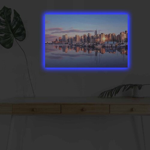 Wallity Zidna slika sa LED osvetljenjem 4570DHDACT-095, 45x70 cm Cijene