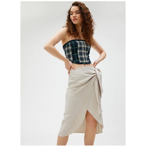 Koton Skirt - Gray - Midi