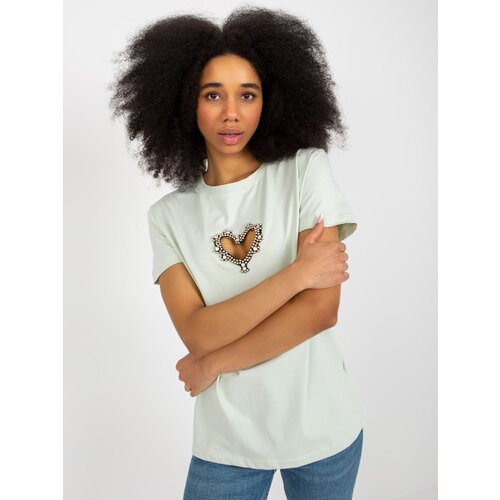 FANCY T-shirt-FA-TS-8470.03X-mint Cene