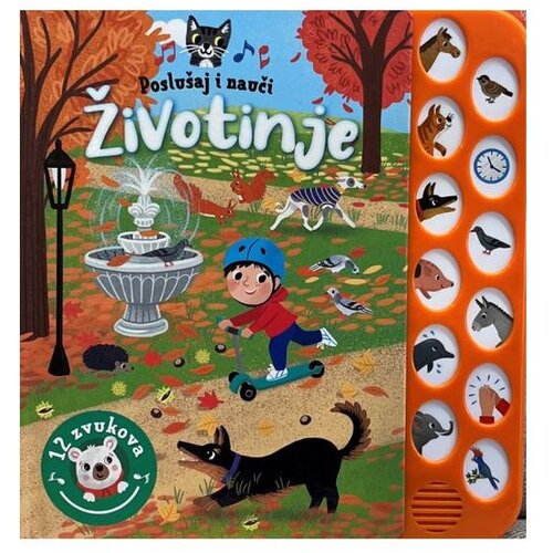  SLIKOVNICA ND/POSLU&amp;Scaron;AJ I NAUČI - ŽIVOTINJE ART.07490-2 97900 Slike