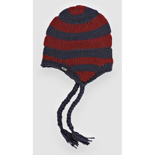Dimito Crochet Stripe Ear Flap Kapa navy Cene