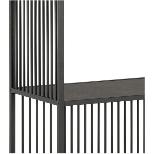 Actona Crna biblioteka 120x185x35 cm Strington &amp;ndash; Slike