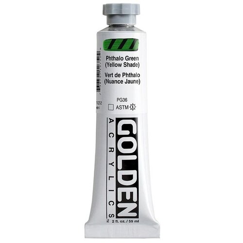  GOLDEN Heavi Bodi Akrilna boja 148 ml | 1275 phthalo green (yellow shade) Slike