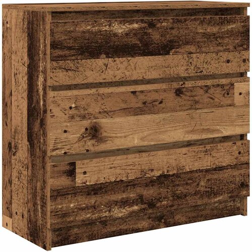  Komoda staro drvo 80x35x76 cm od konstruiranog drva Slike