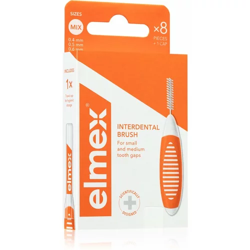 Elmex Interdental Brush medzobne ščetke 8 kos Sizes mix 8 kos