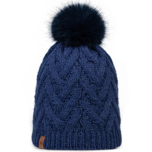 Buff Kape Knitted Fleece Caryn Beanie Modra Cene
