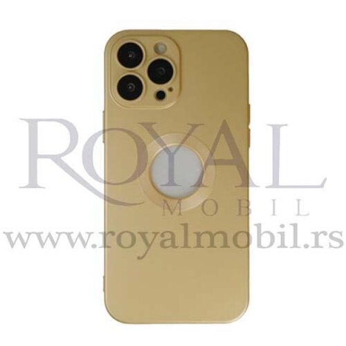  futrola color circle za iphone 14 pro (6.1) zlatna Slike