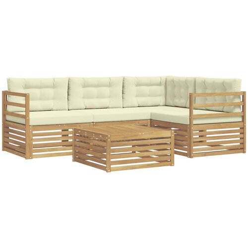 vidaXL Zunanja garnitura za sedenje 6 pcs, (5000279617) Cene